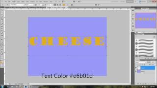 How To Make A Cheese Text Effect In Photoshop HD