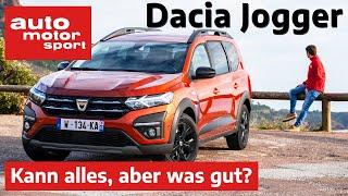 Dacia Jogger (2022): Alleskönner oder fauler Kompromiss? - Vorfahrt (Review) | auto motor und sport