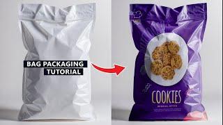 How to Create a Bag Packaging Design   Photoshop Tutorial