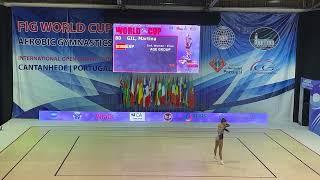 Open Aerobic Gymnastics Cantahede 2022 IW AG1 Spain GIL Martina