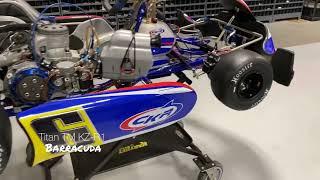 2022 TM KZ-R1 Titan Special | CKR Barracuda Shifter Kart | Team Used Kart For Sale