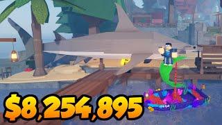 Spending $8,254,895 On Fisch! (Roblox)