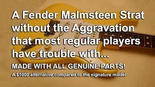 Fender Malmsteen Stratocaster that Regular Players Can Really Use | Create Yours | Tony Mckenzie