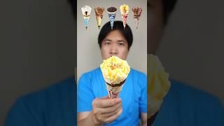 EATING VARIOUS KIND OF CORNETTO ICE CREAM #asmr #mukbang