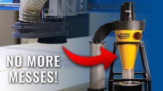 CNC Dust Collection MADE EASY! ShopSabre CNC and Oneida Air Systems, Inc.