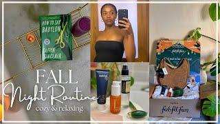 Cozy Fall Self-Care Night Routine 