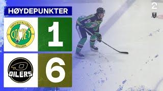 Comet Halden 1 - 6 Stavanger Oilers - Høydepunkter