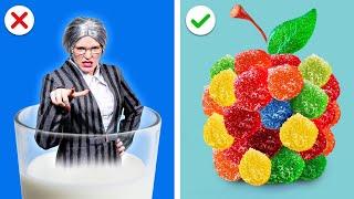 Escaping Bad Teacher at School! Funny Detention Situations & Crazy Ideas by Crafty Hacks