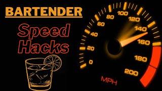 Make Drinks Faster: Bartender Speed HACKS