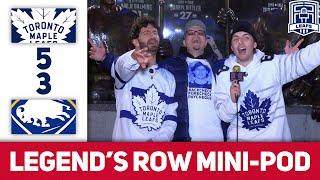 Buffalo Are Pitiful | Legend's Row Mini-Pod w/Hockey Illuminati | Leafs 5-3 Sabres