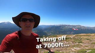 HANGGLIDING - TAKE OFF OVER 7000FT THEN GO UP! PYRENEES - CASTEJON DE SOS