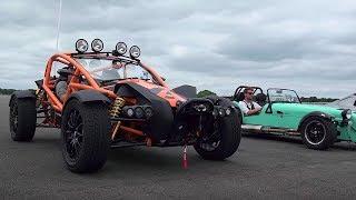 Ariel Atom 3.5 vs Ariel Nomad vs BAC Mono vs Caterham 620S | Top Gear