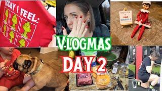 VLOGMAS 2024 DAY 2|Gym*Shopping*Nails*Burgers