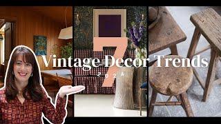 Top Design Trends for 2024 + Vintage Decor Trends