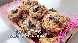 Receta de Galletas de avena fáciles y rápidas