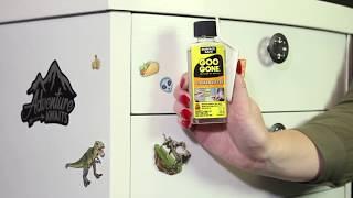 Remove Stickers Easily with Goo Gone Sticker Lifter!