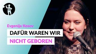 Zwischen 'uns' und den 'Deutschen' | "Cliquen und Banden" | Evgenija Kosov | Poetry Slam TV