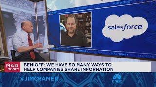 Salesforce CEO goes one-on-one with Jim Cramer