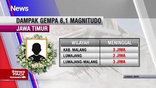 Dampak Gempa 6,1 Magnitudo di Jawa Timur - iNews Pagi 11/04