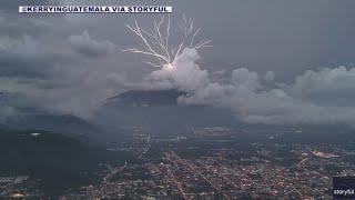 Wildest lightning storm ever! Was it actually coming from the volcano? l FOX 10 Talks