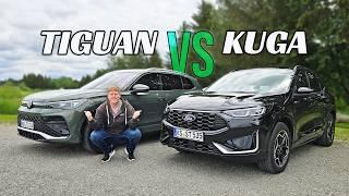 2024 Ford Kuga vs VW Tiguan: Der Vergleich! - Review, Fahrbericht, Test