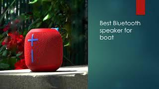 Best Bluetooth Speakers for Boat