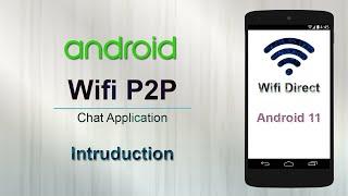 Wifi p2p android tutorial | Wifi direct chat Android tutorial | how to use wifi direct android