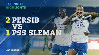 PSS SLEMAN 1 vs 2 PERSIB | Extended Highlights - Liga 1 2021/2022