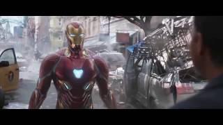 AVENGERS INFINITY WAR   Iron Man Dr. Strange and Wong Battle in New York HD