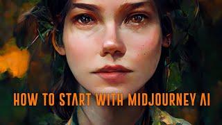 How to start with MidJourney AI. Beginners guide how to start create AI art