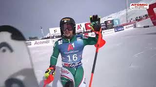 Albert Popov  - Gurgl men's slalom, Nov 18, 2023, both runs