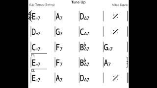 Tune Up - Backing track / Play-along