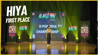 Hiya (First Place) | K-POP India Championship | All About Style - Season 9 #highondance #kpop