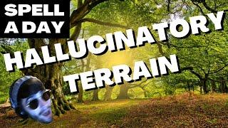 HALLUCINATORY TERRAIN | Pocket Mirage - Spell A Day D&D 5E +1