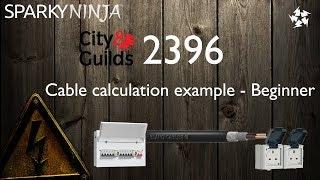 2396 Ep 3 - Cable calculation example - Beginner