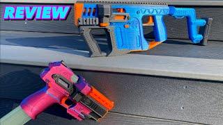 [REVIEW] 3-D Printed Banned Blasters Gears Kriss Vector and Quik (OFD Flycore Nerf Blasters)