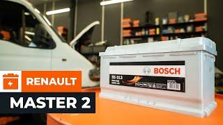 How to change the car battery on the RENAULT MASTER 2 Van [AUTODOC TUTORIAL]