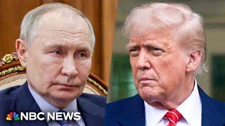 After deadly Ukraine strikes, Trump says Putin has gone 'absolutely crazy'