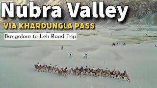 Nubra valley via Khardungla Pass | Bangalore to leh road trip 2024 | offbeat Travel