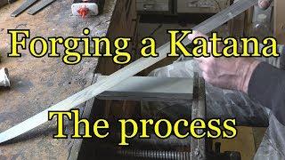 Forging a Katana the process