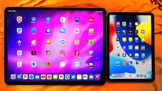 iPad mini 6 Size Comparison to iPad Pro 12.9" M1!