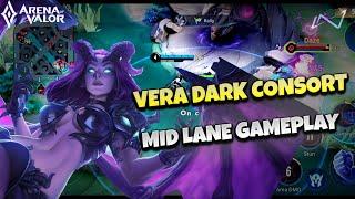 AOV : VEERA GAMEPLAY | VEERA THE PURE (MAGE) With new best build || game play with DeMoÑWinG √ #aov