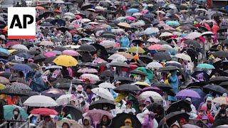 Hundreds rally in South Korea in support of former President Yoon Suk Yeol