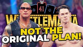 The Rock's Original Plan For WrestleMania Revealed