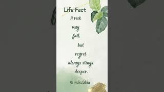 Life Facts #5  #shorts #life #facts #inspiration  #risk