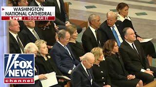 Biden, Harris, Trump, Obama attend Jimmy Carter's funeral