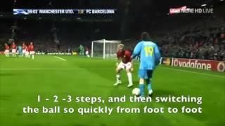 Messi signature move - analysis