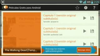 Ver películas gratis en android con YouPelis
