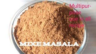 MIX MASALA RECIPE/Multipurpose indian spices/All in one masala recipe