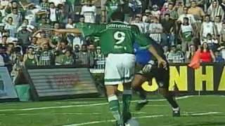 Palmeiras 6 x 0 Botafogo-RJ - Brasileiro 1999
